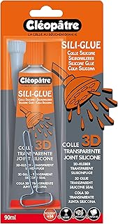 CLEOPATRE - Sili Glue - Colle Silicone avec Embout de précision 90 ml
