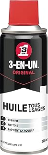 3-EN-UN Original • Huile tous Usages • Aérosol • Sans silicone • Odeur de citronelle • Pour des centaines d