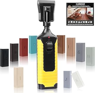 Kit Reparation Carrelage, pour faïence, carreaux, réparation de céramique, kit de réparation de cire dure avec fondoir de cire pour carrelage, pierre naturelle, marbre Réparer aussi pour stratifié