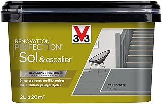 V33 Peinture de rénovation Sol & escalier, Rénovation perfection Carbonnate satin 2L