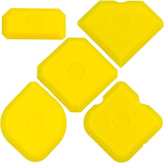 Lot de 5 pièces pour le lissage des joints, grattoirs pour joints en silicone et acrylique