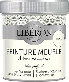 Libéron Peinture meuble à base de caséine, Crème 500 ML