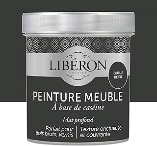 Libéron - Peinture Meuble à base de Caséine - Peinture Bois Intérieur - Haut Pouvoir Couvrant - Confort d