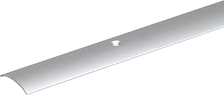 Alberts 490034 Barre de seuil | percée | aluminium, couleur acier inoxydable, anodisée | 900 x 30 mm